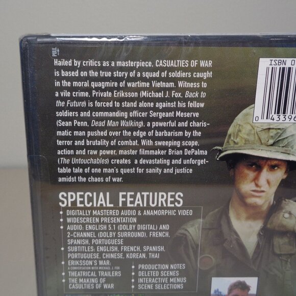 CASUALTIES OF WAR / New DVD / Bonus Special Features - Picture 3 of 7